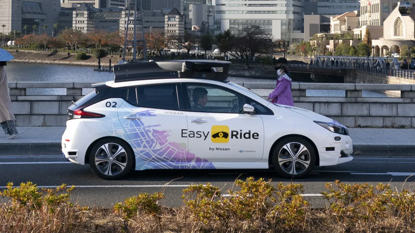 Ninssan Easy Ride autonomous vehicle