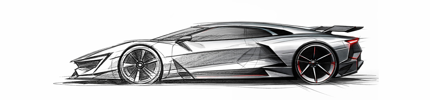 Contechs Blade™ Concept sketch to model